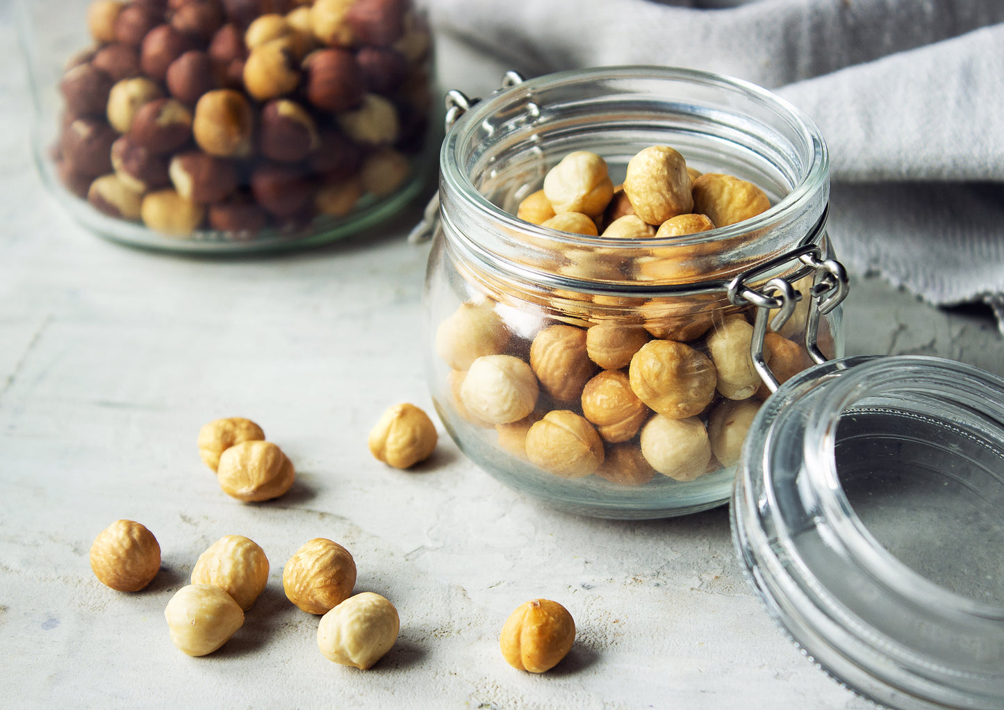 Organic Blanched Roasted Hazelnuts - by Food To Live