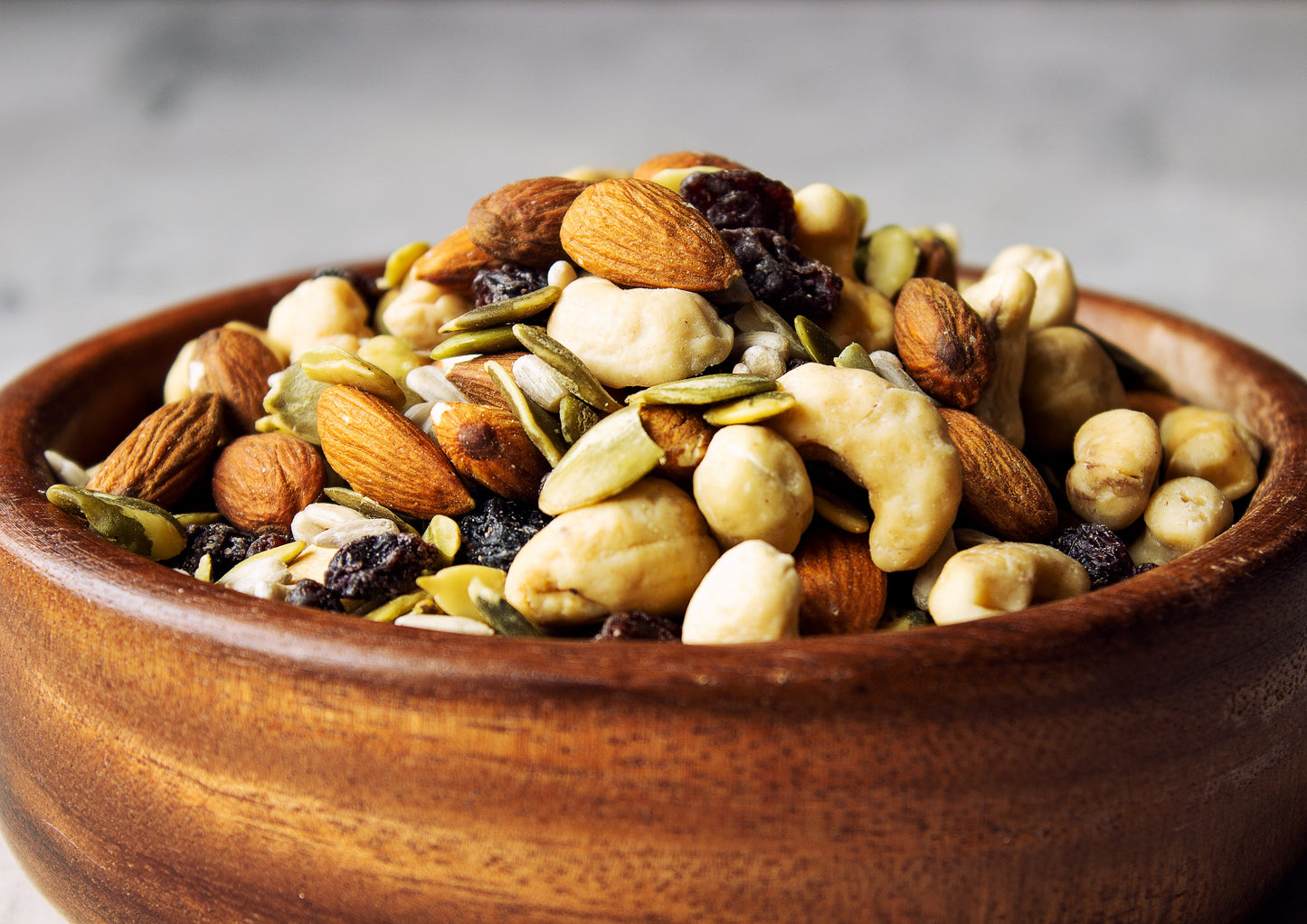 Organic Raw Seeds, Nuts and Raisins Mix - by Food To Live