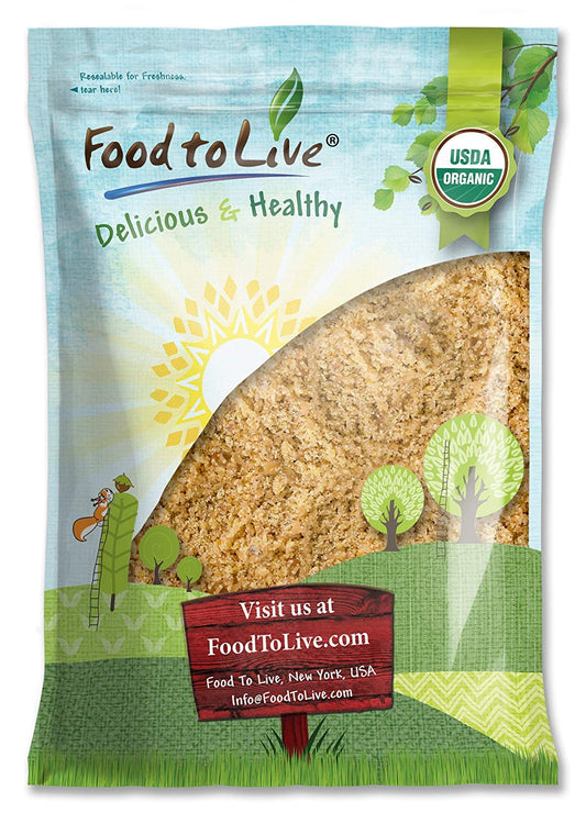 Organic Ground Golden Flaxseed Meal - by Food To Live