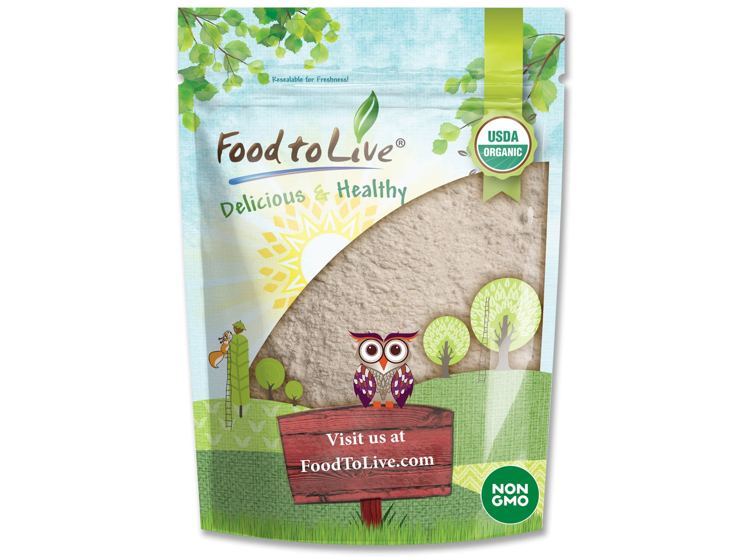 Organic Spelt Flour - by Food To Live