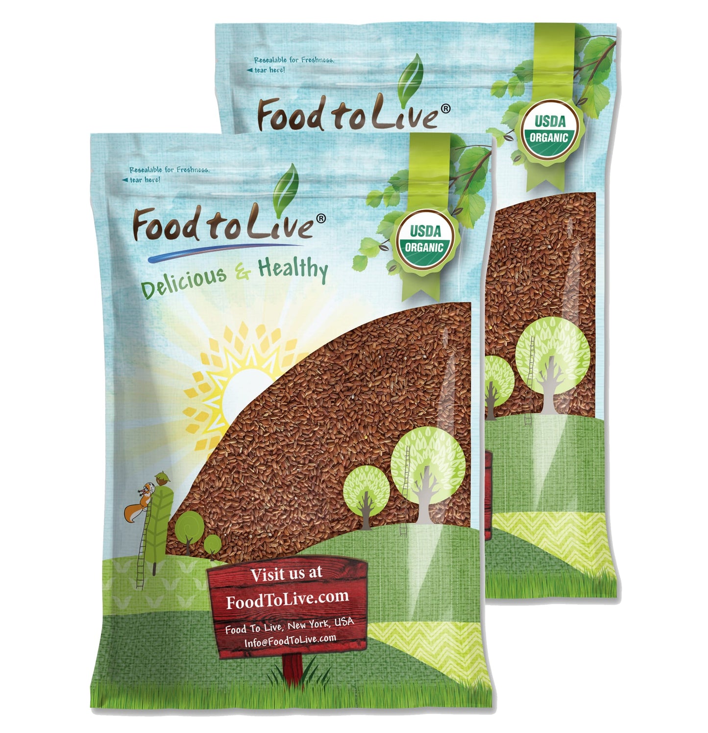 Organic Red Rice - by Food To Live