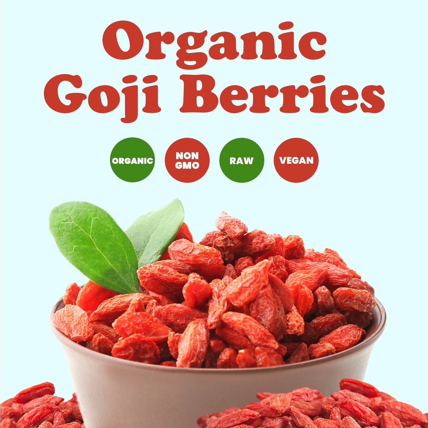Organic Goji Berries - by Food To Live