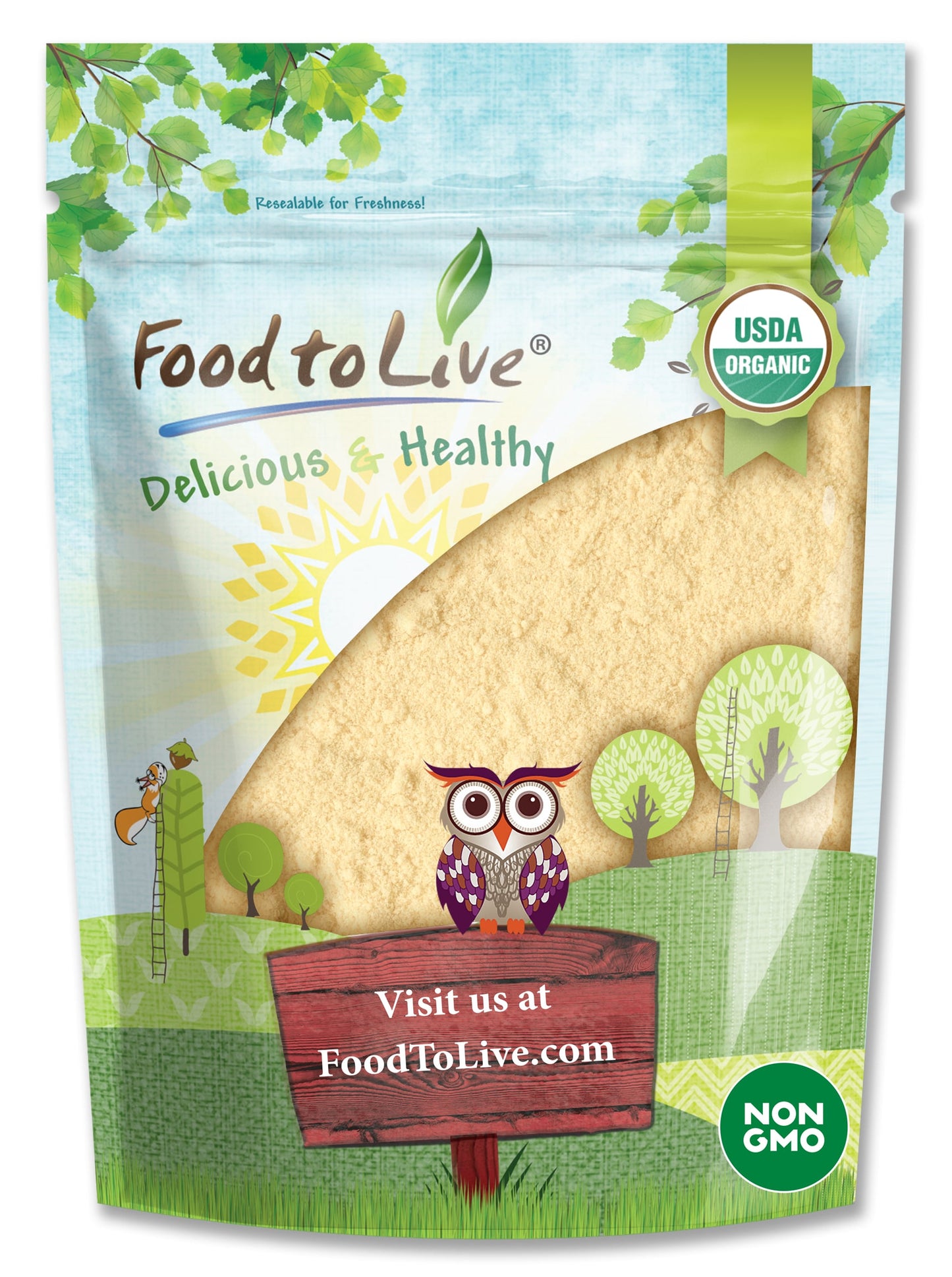 Organic Carrot Powder - by Food To Live