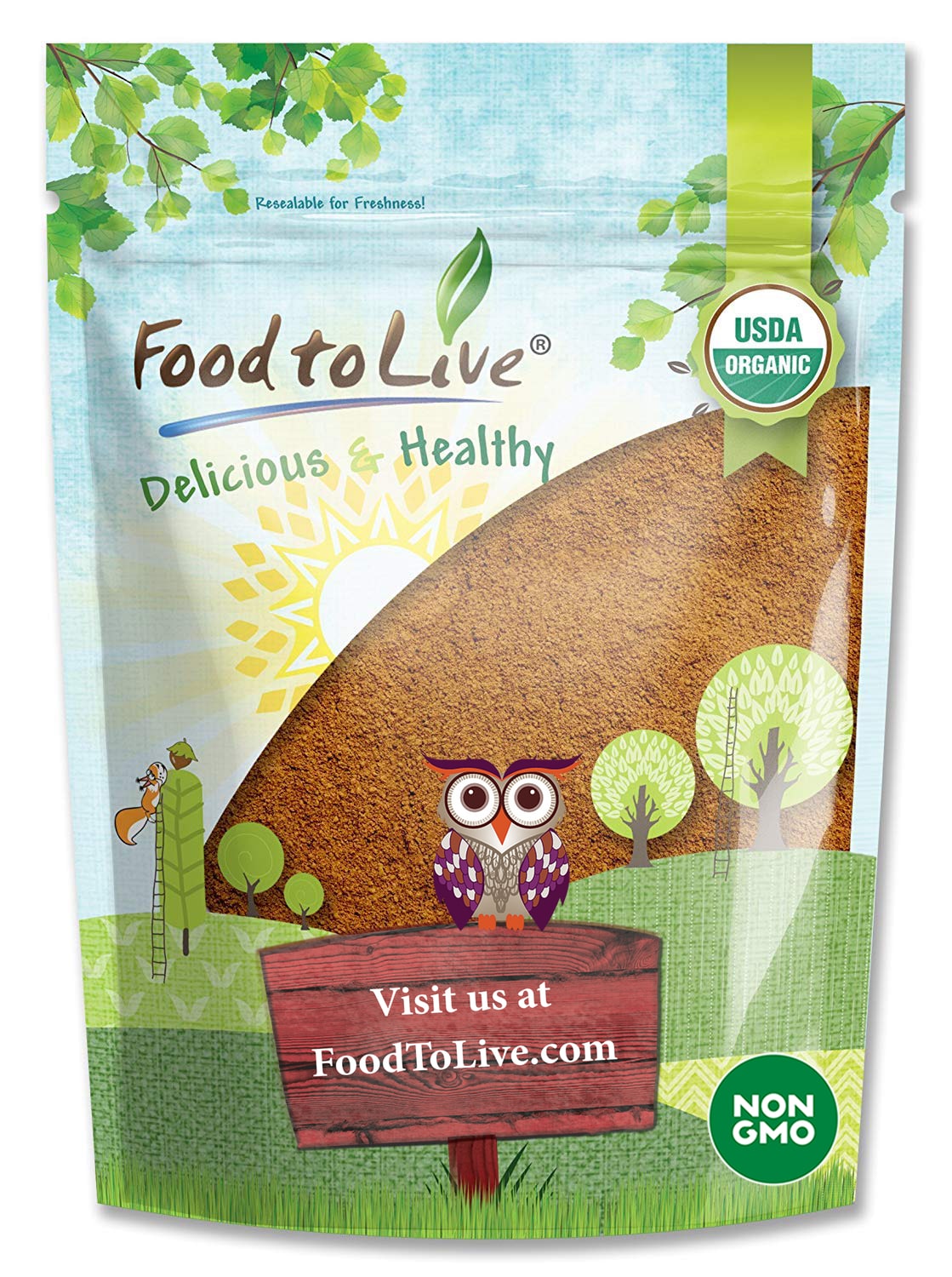 Organic Cacao Powder - by Food To Live