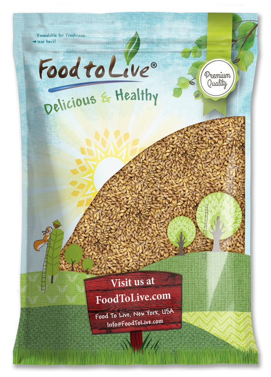 Hulled Barley Grain - by Food To Live
