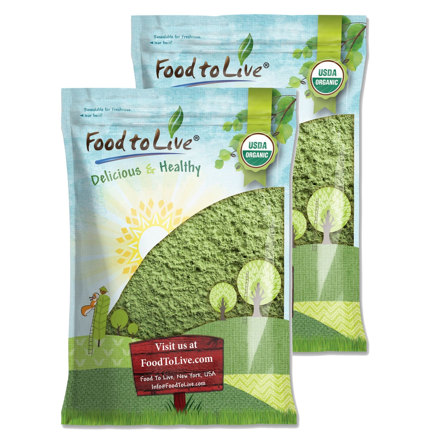 Organic Wheatgrass Powder - by Food To Live