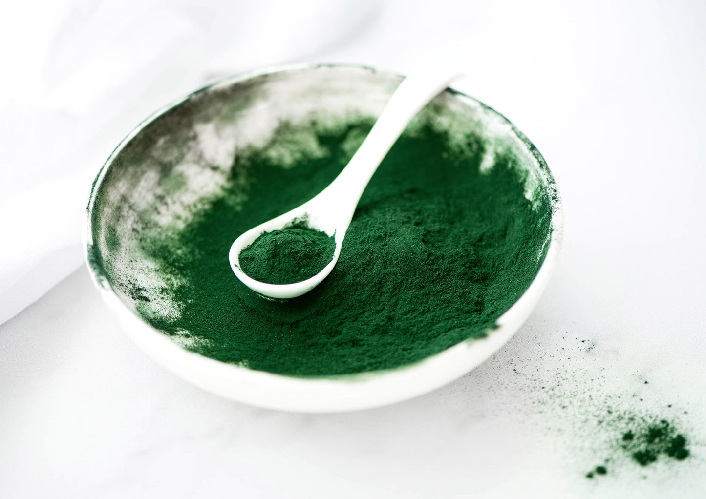 Organic Algae Powder Mix – Spirulina and Chlorella 50/50 Blend, Non-GMO, Rich in Chlorophyll, Raw, Pure, Vegan Superfood, Bulk, Great for Smoothies, Good Source of Protein and Vitamins