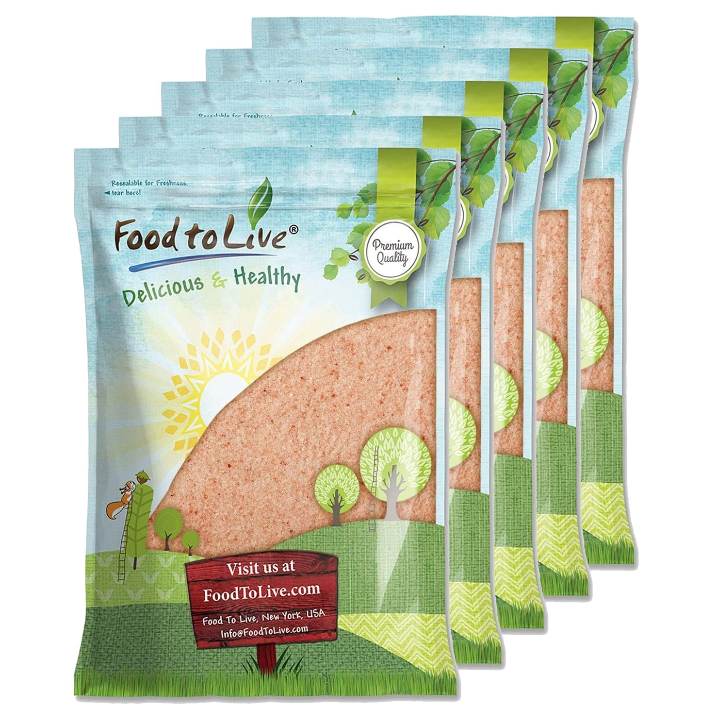 Fine Himalayan Pink Salt - by Food To Live