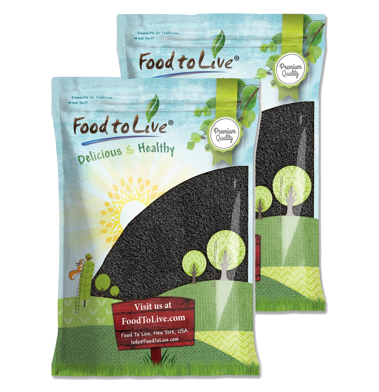 Black Cumin Seeds - by Food To Live