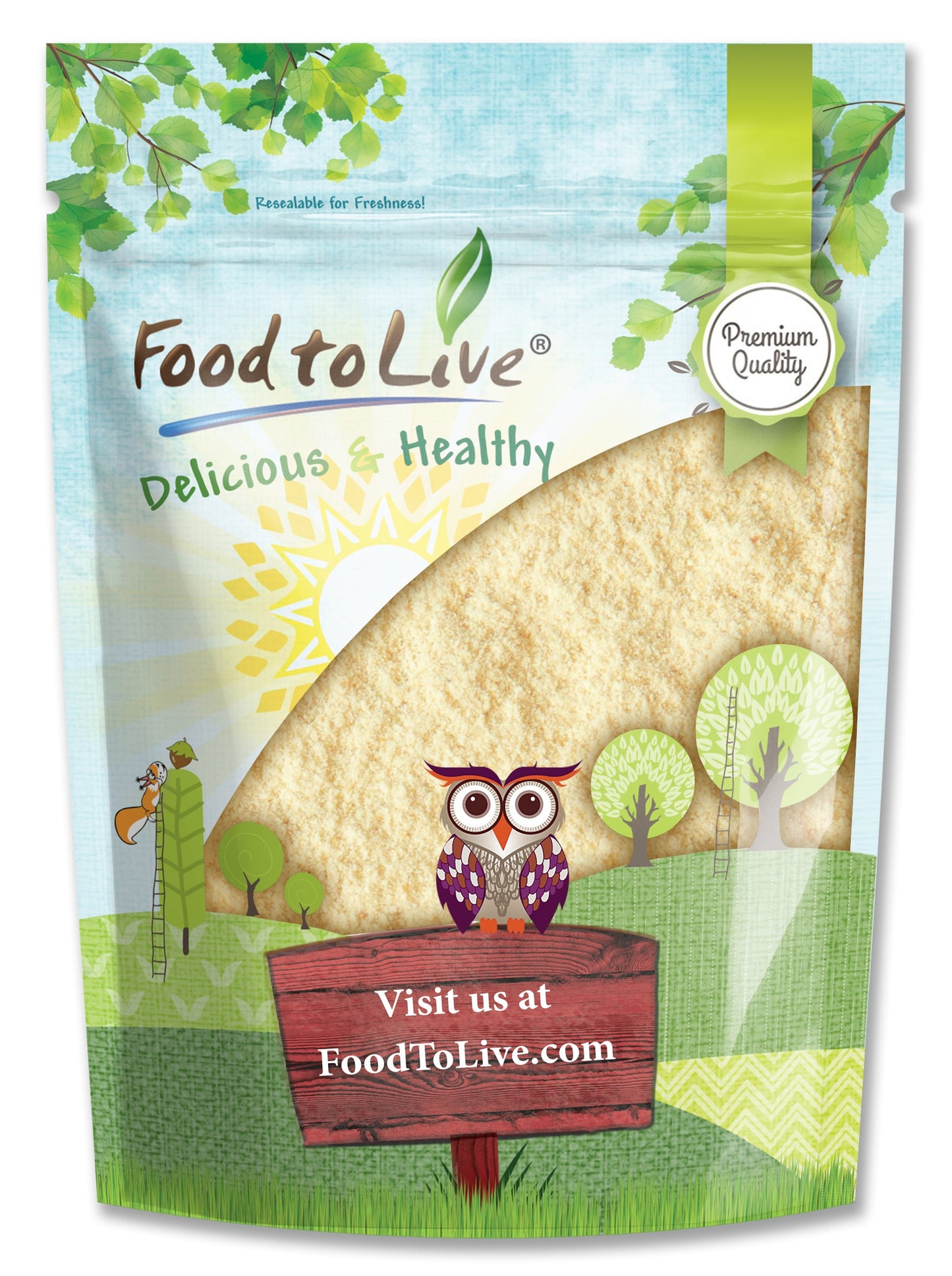Pineapple Juice Powder, - Made from Raw Dried Fruit, Unsulfured, Vegan, Bulk, Great for Baking, Juices, Smoothies, Yogurts, and Instant Breakfast Drinks, No Sulphites - by Food to Live