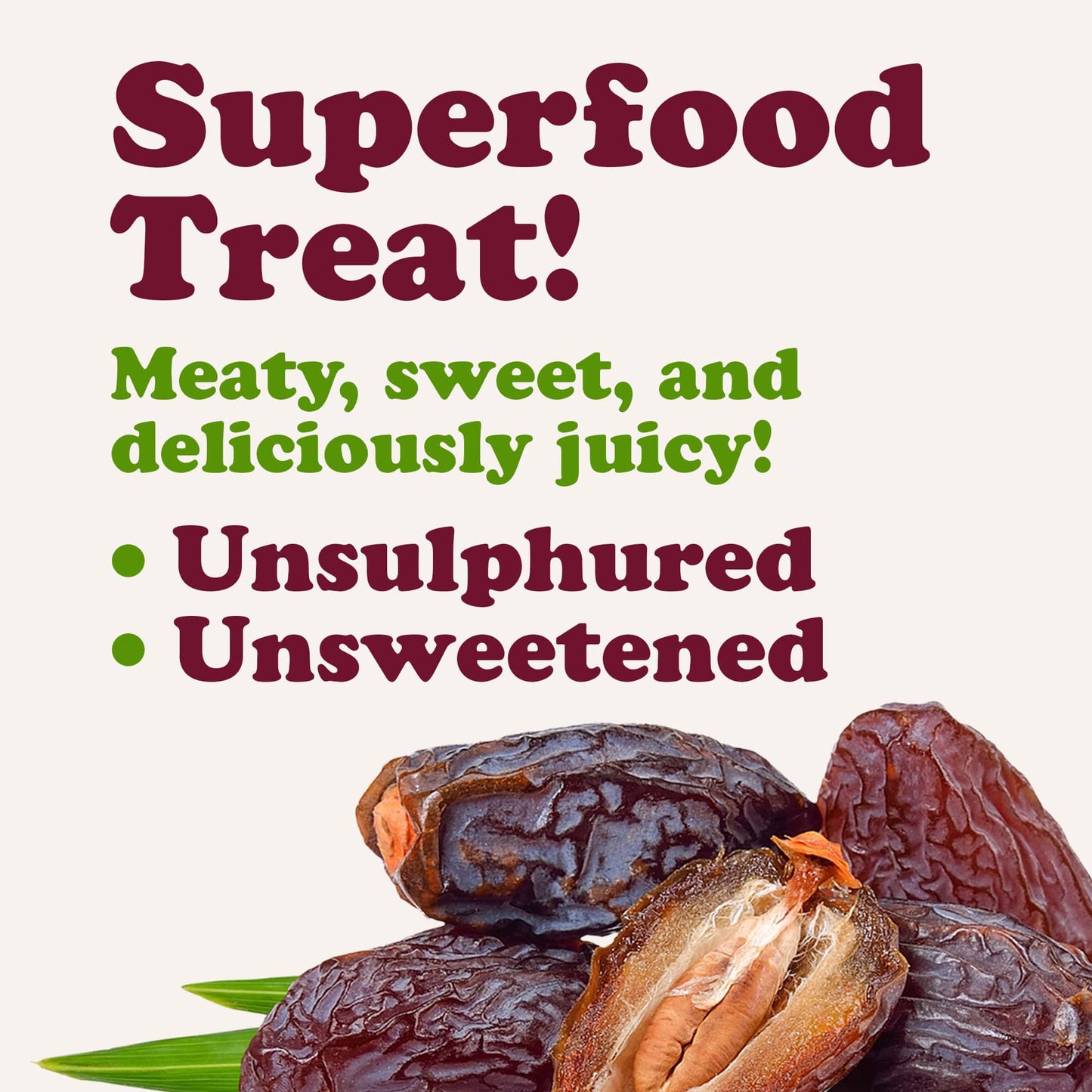 California Medjool Dates - by Food To Live