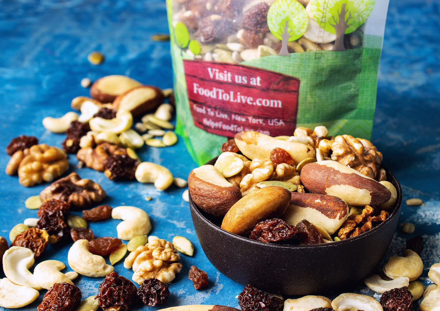Organic Vitality Snack Mix - by Food To Live