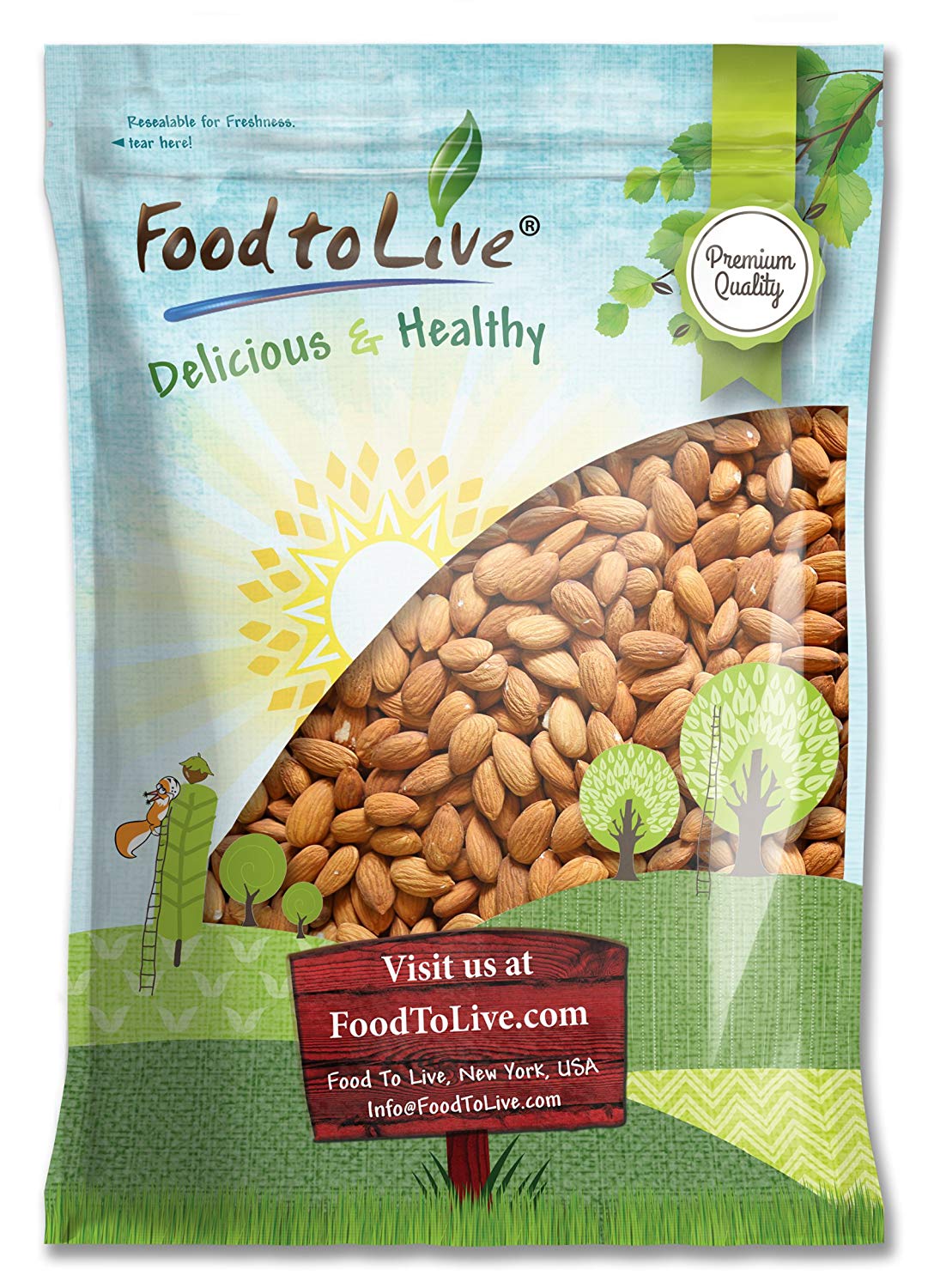 California Almonds - by Food To Live