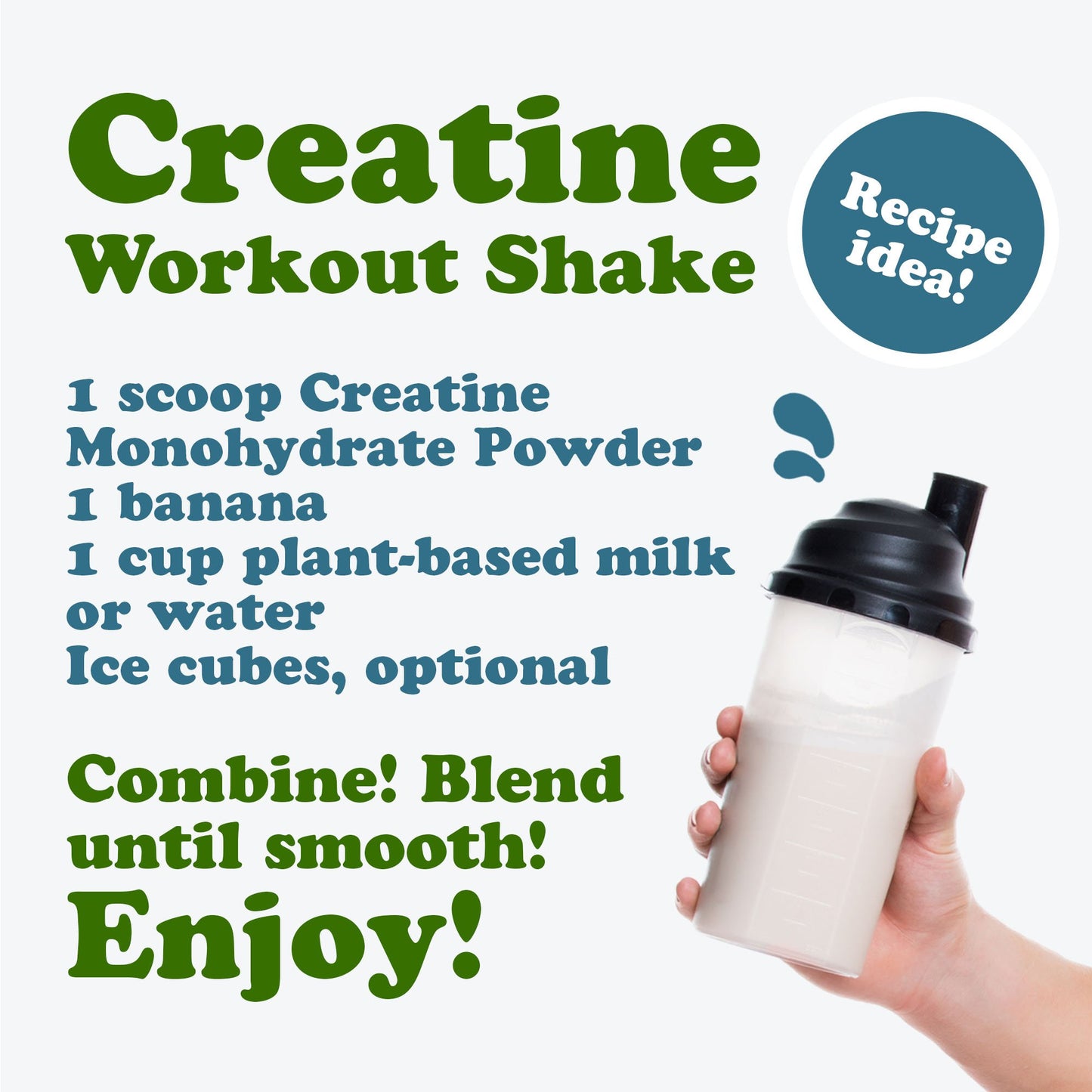 Creatine Monohydrate Micronized Powder – by Food to Live
