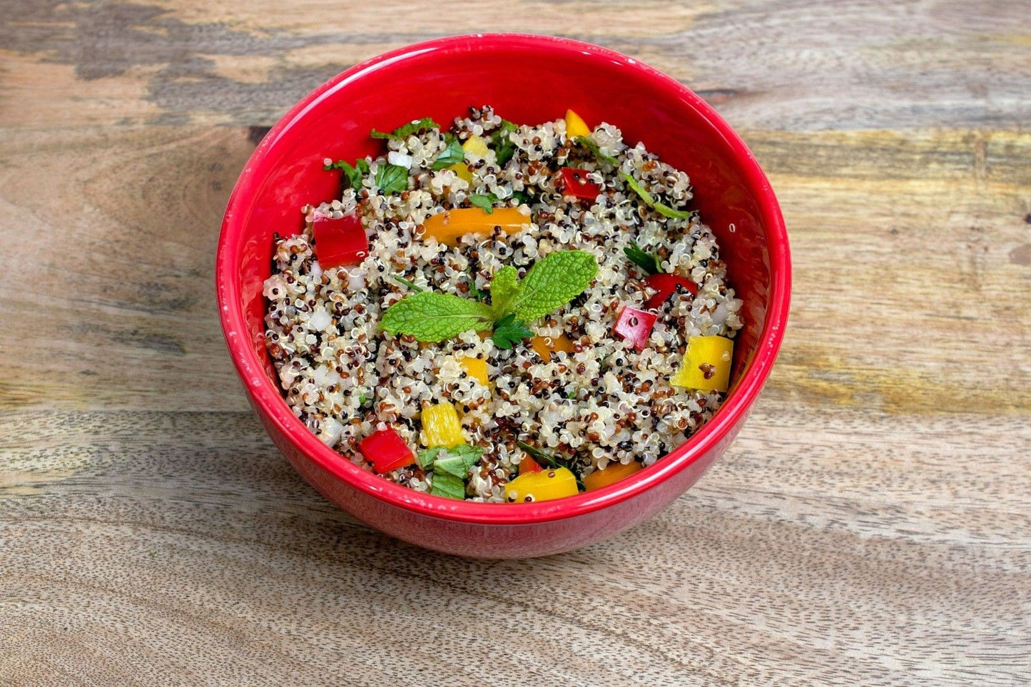 Organic Tri-Color Quinoa — Non-GMO, Non-Irradiated, Kosher, Vegan, Bulk, Blend of White, Black and Red Quinoa, Sirtfood - by Food to Live