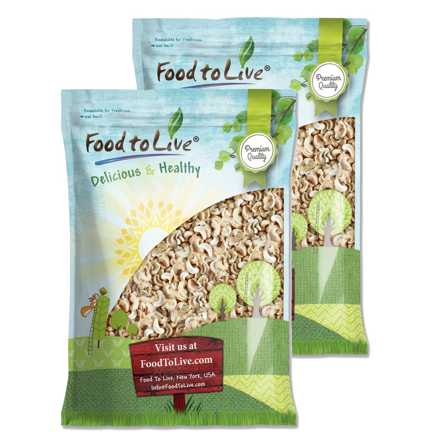 Cashew Pieces - by Food To Live