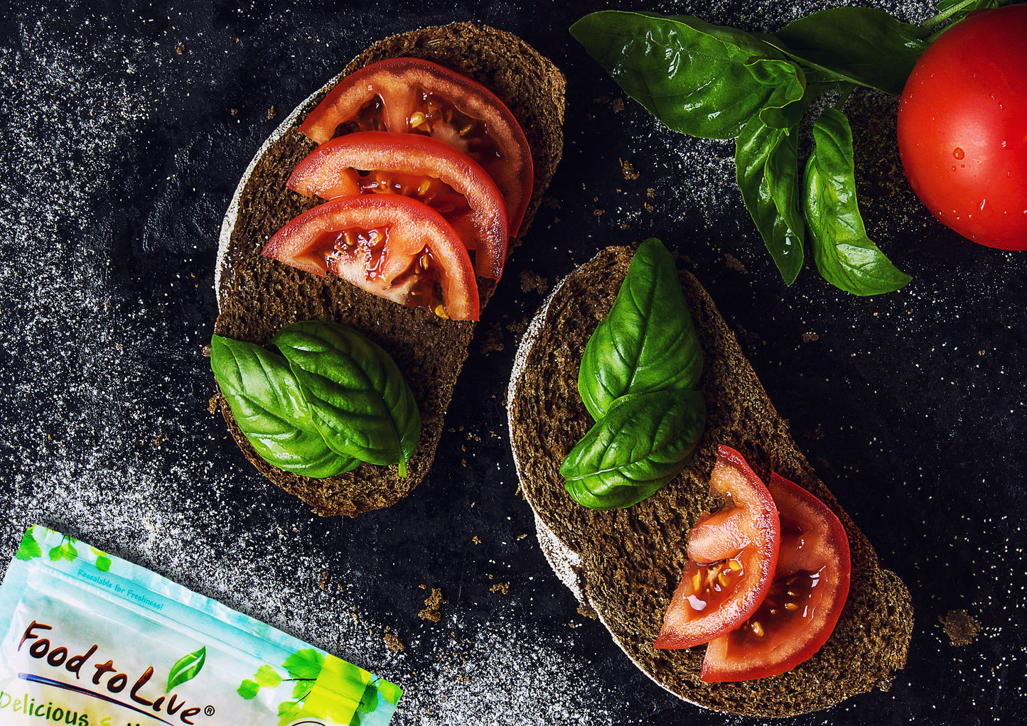 Organic Dark Rye Flour - by Food To Live