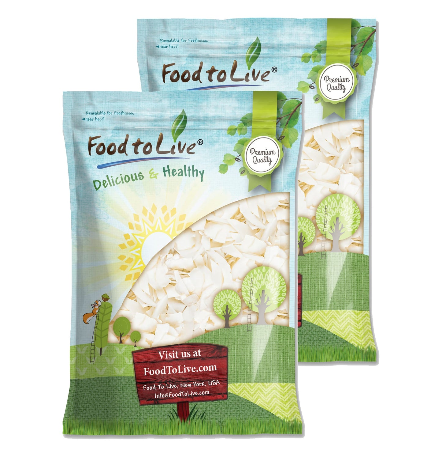 Coconut Chips - by Food To Live