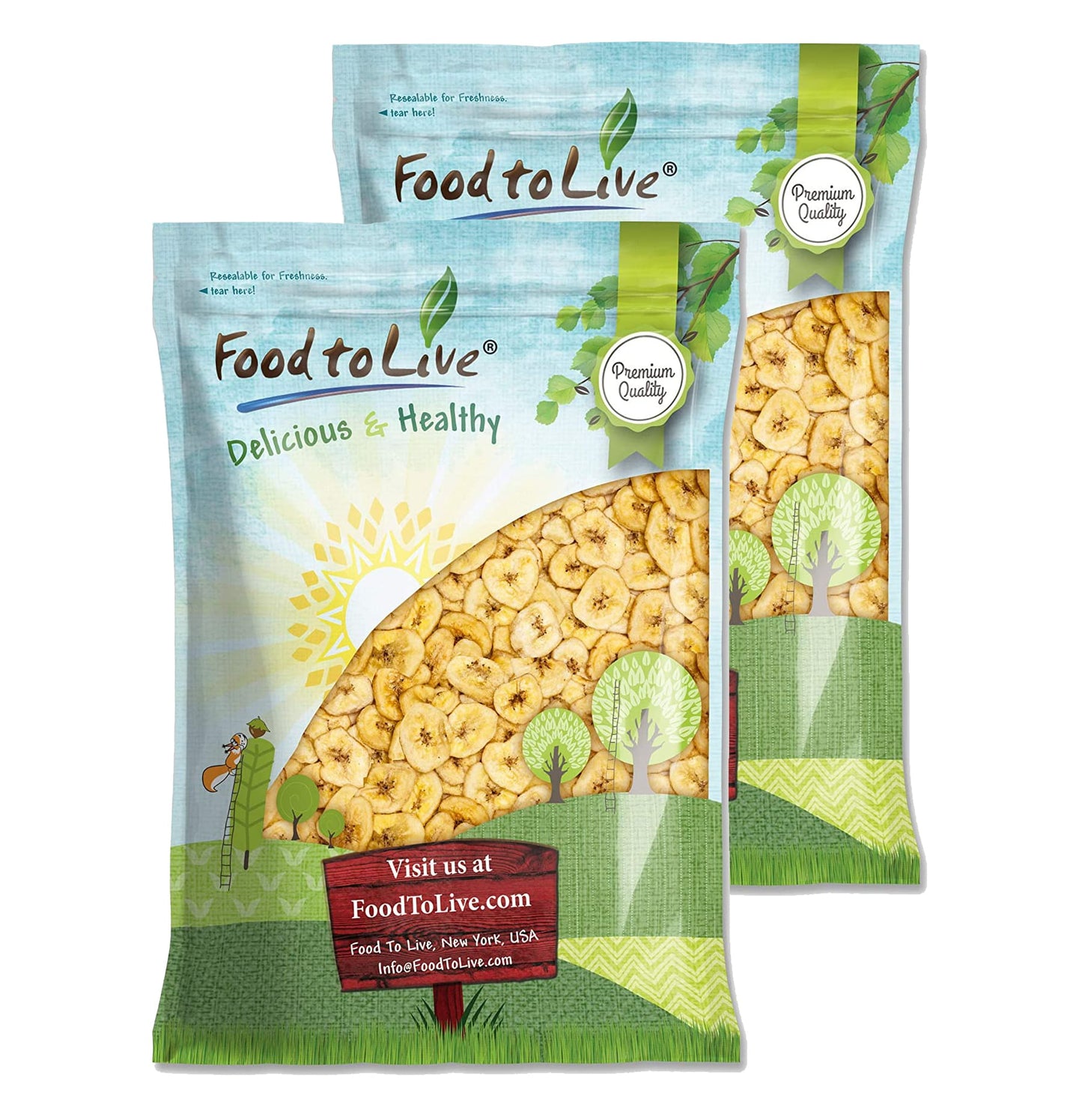 Banana Chips - by Food To Live
