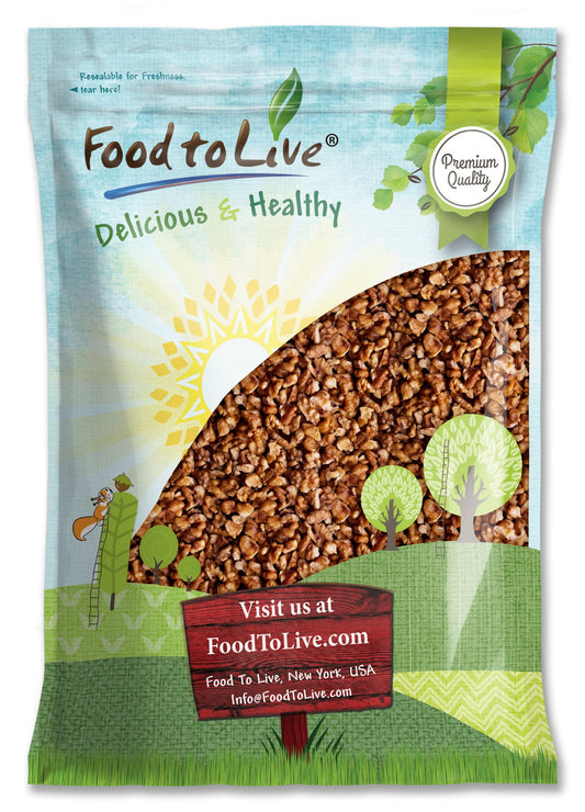 Dry Roasted Walnuts - by Food To Live