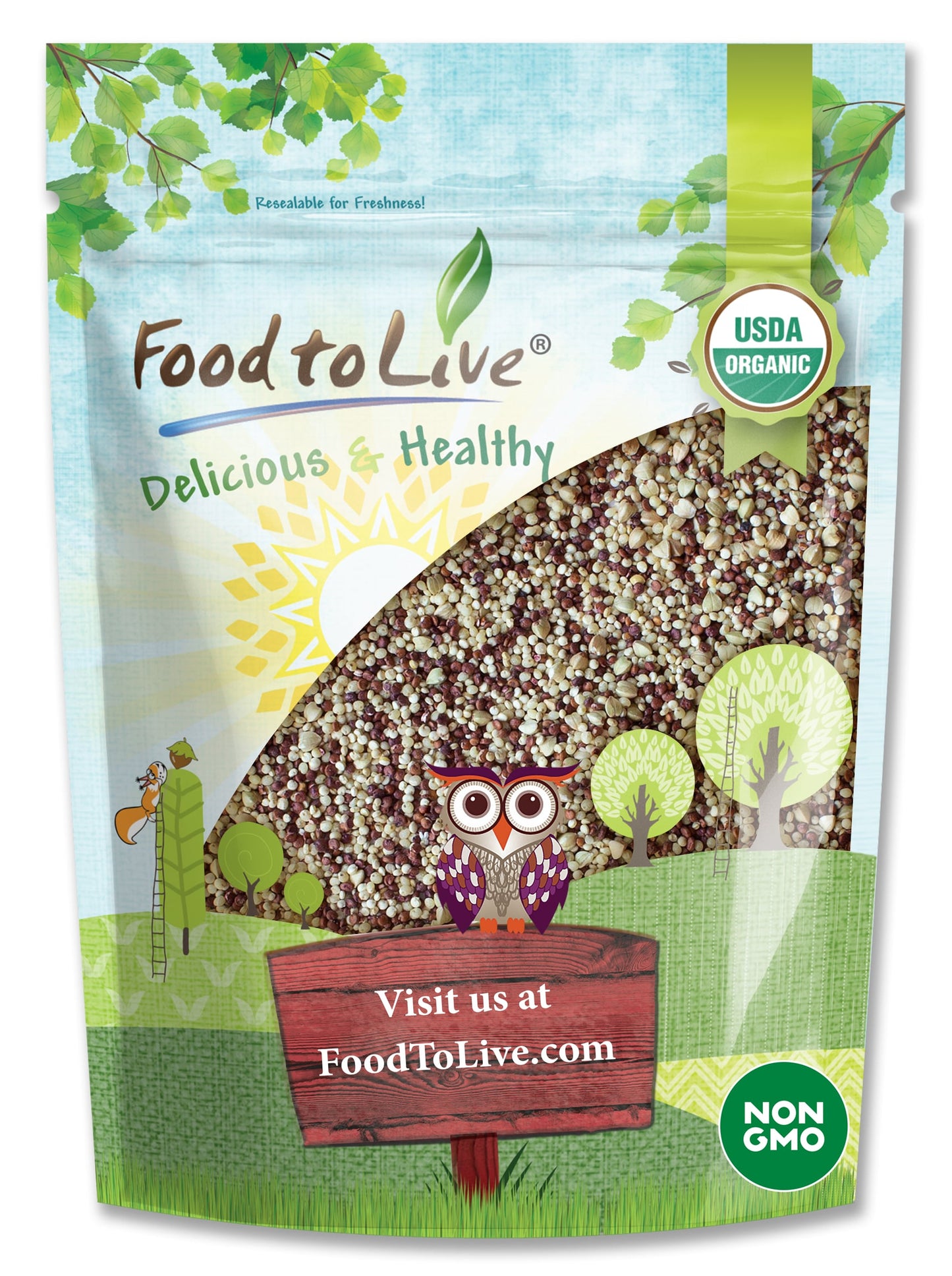 Organic Super Grains Blend - by Food To Live