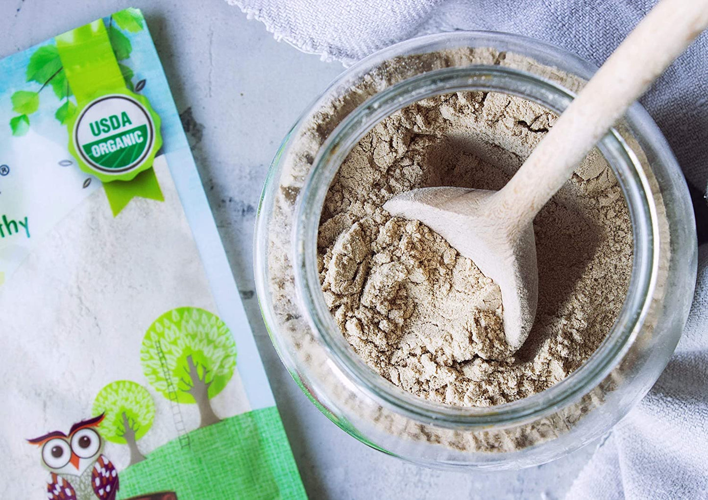 Organic Barley Flour - by Food To Live