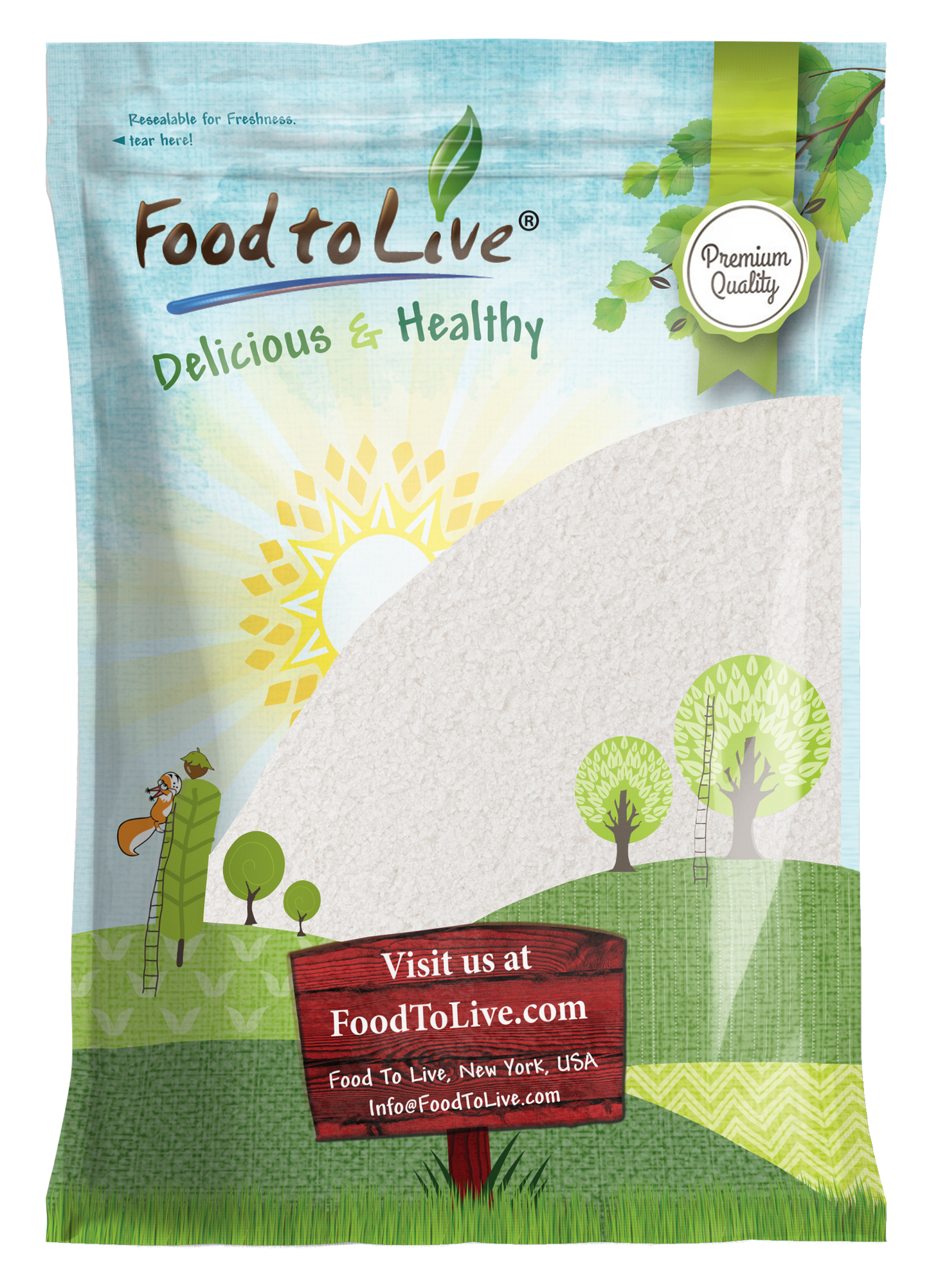 Mediterranean Fine Sea Salt - by Food to Live