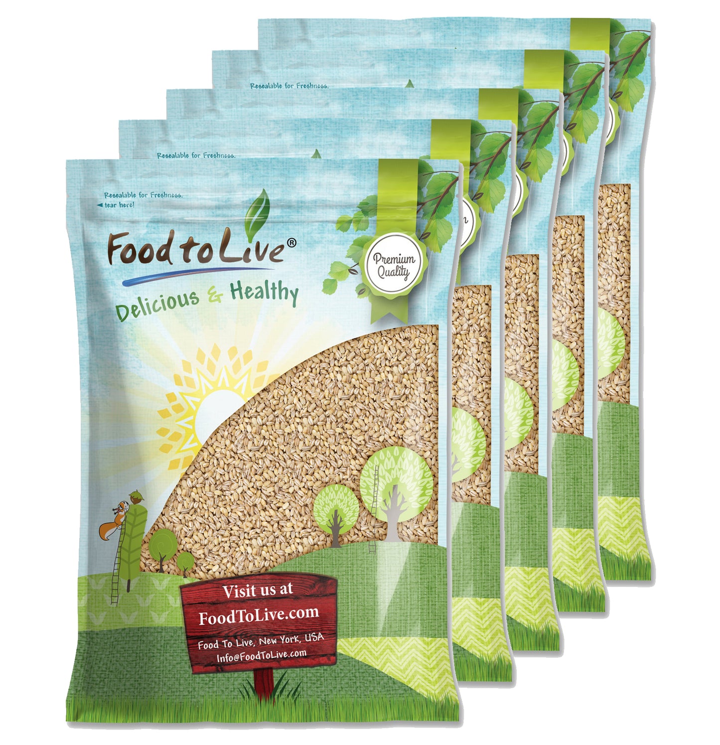 Pearled Barley - by Food To Live