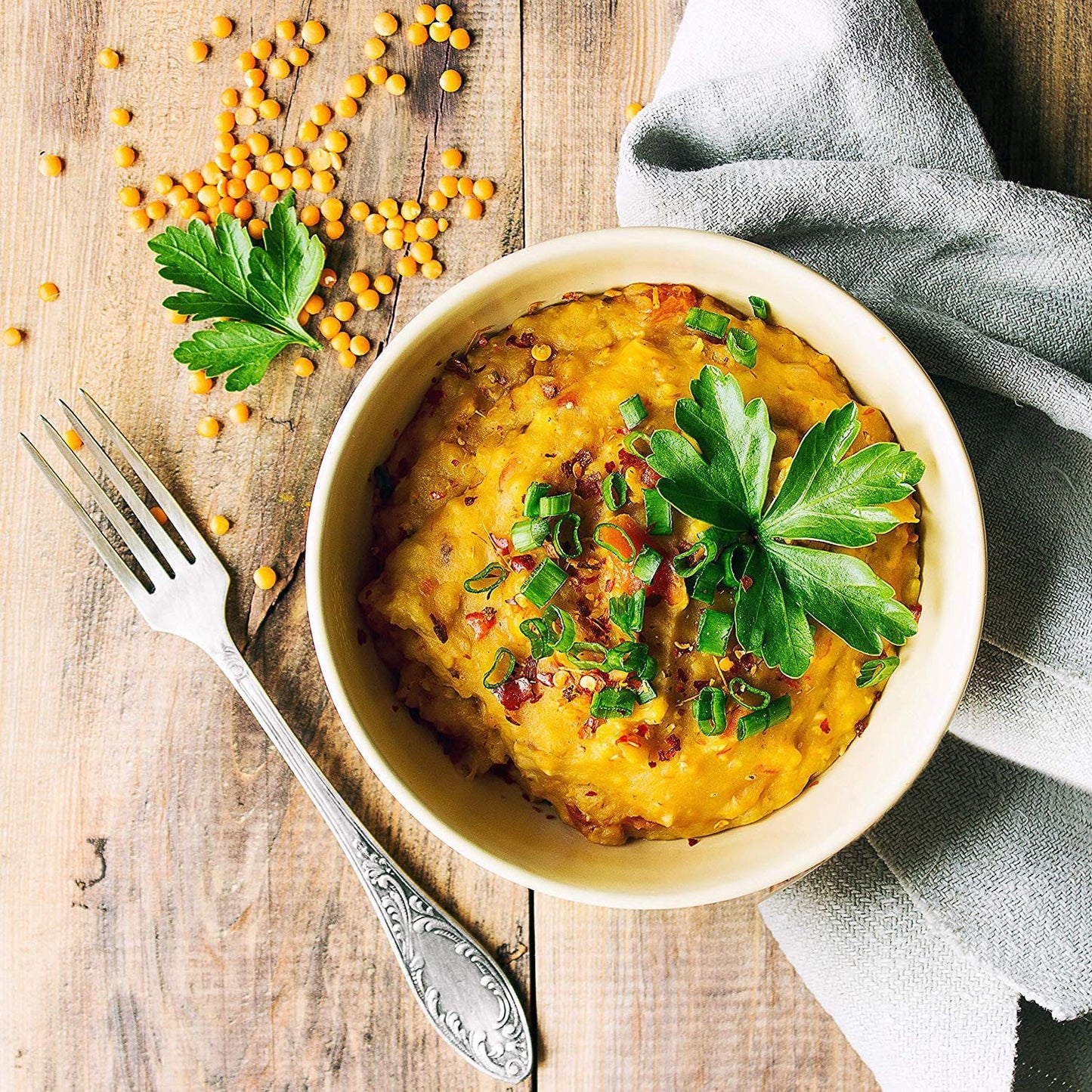 Organic Red Split Lentils - by Food To Live