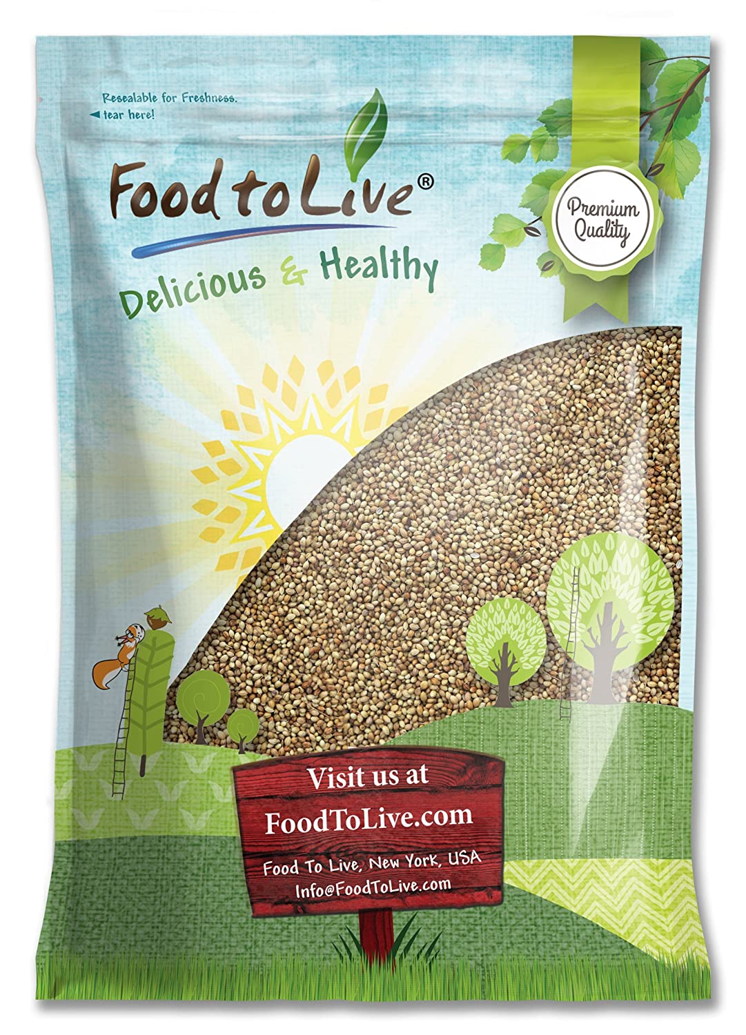 Coriander Seeds Whole - by Food To Live