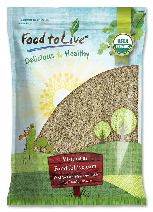 Organic Long Grain Brown Rice - by Food To Live