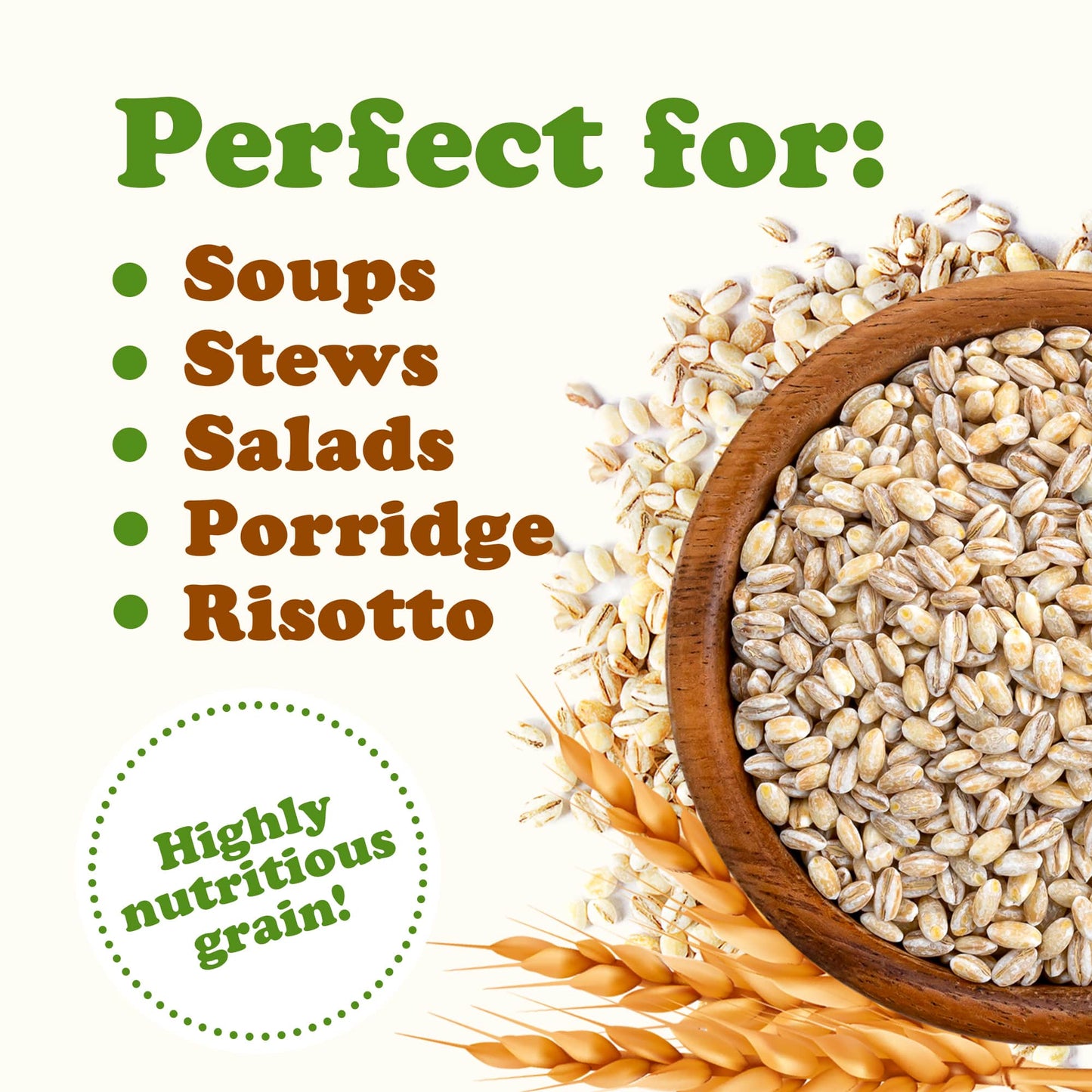 Pearled Barley - by Food To Live