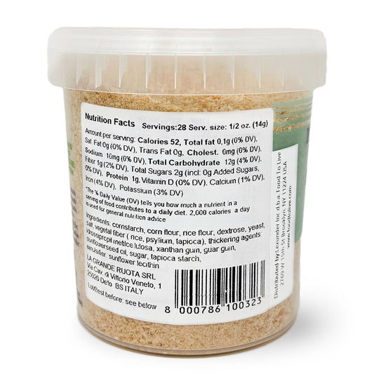 La Grande Ruota Gluten Free Breadcrumbs –Low Carb, Dairy Free. Vegan, Wholesale