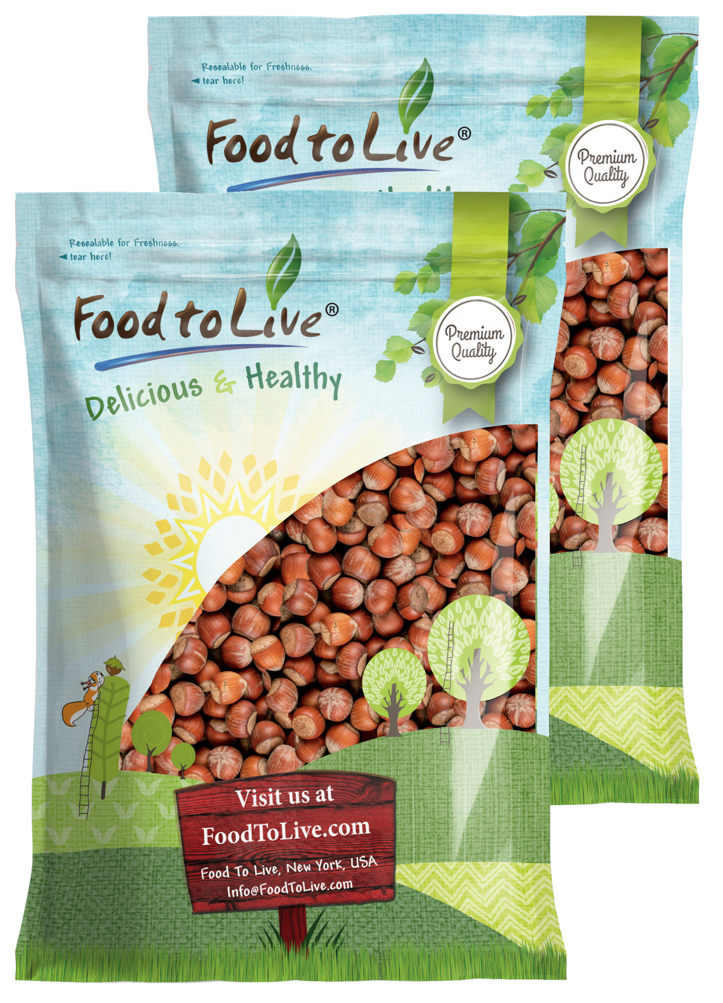 Hazelnuts in Shell - by Food to Live