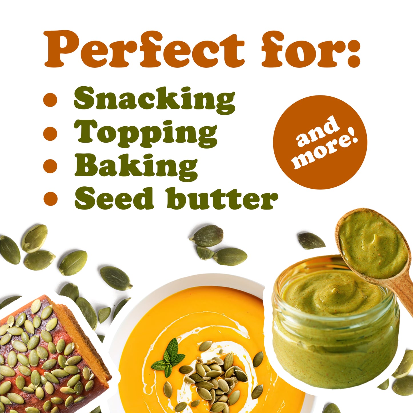 Dry Roasted Pumpkin Seed with Himalayan Salt - by Food To Live