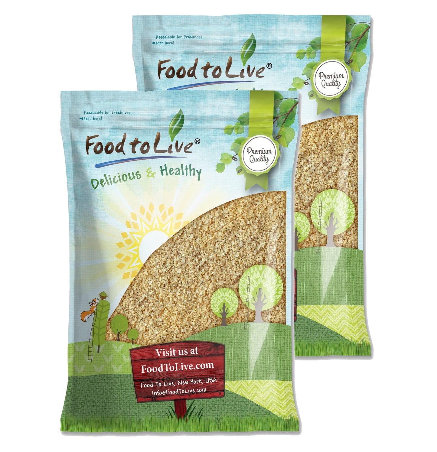 Pre-Cooked White Quinoa - by Food To Live