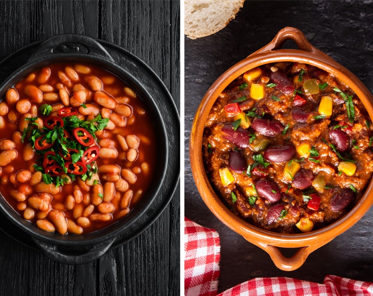 Organic Dry Beans Bundle (4 pack) - Dark Red Kidney Beans (5 LB), Pinto Beans (5 LB), Black Beans (5 LB), Navy Beans (5 LB) - by Food To Live