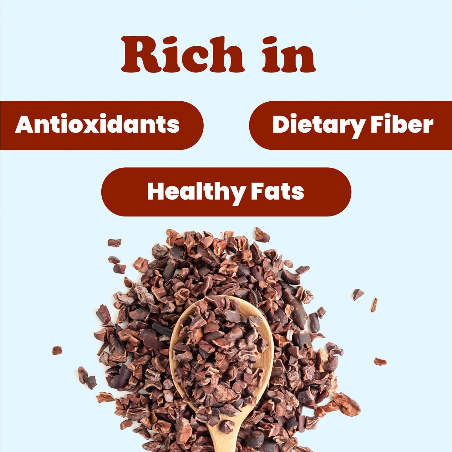 Organic Sweet Cacao Nibs - by Food To Live