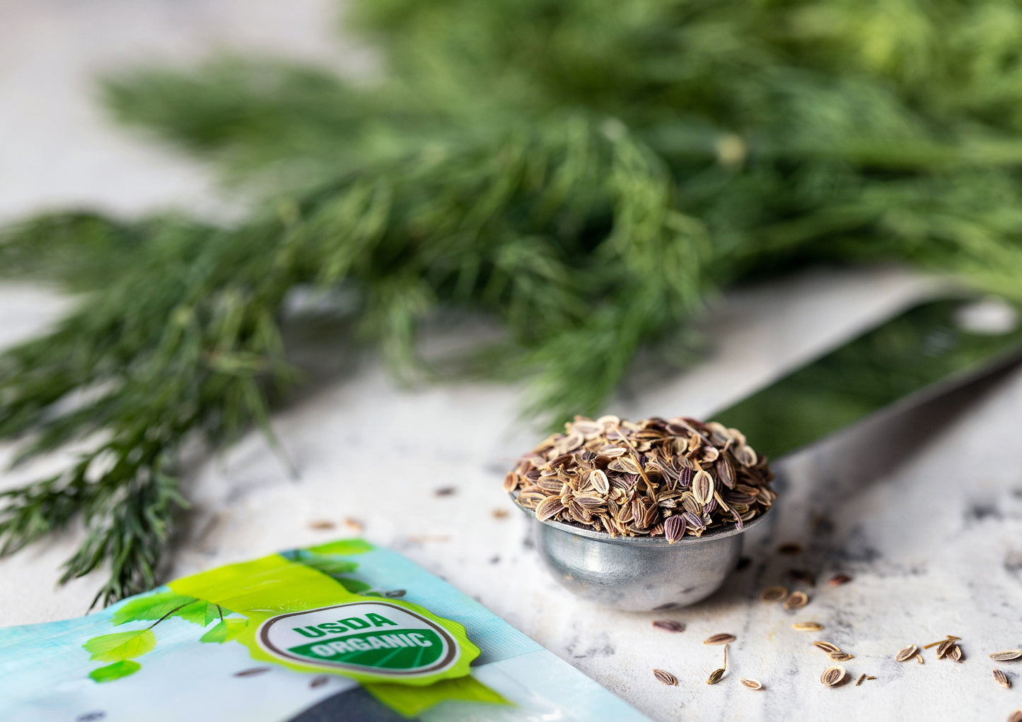 Organic Dill Seeds - by Food To Live