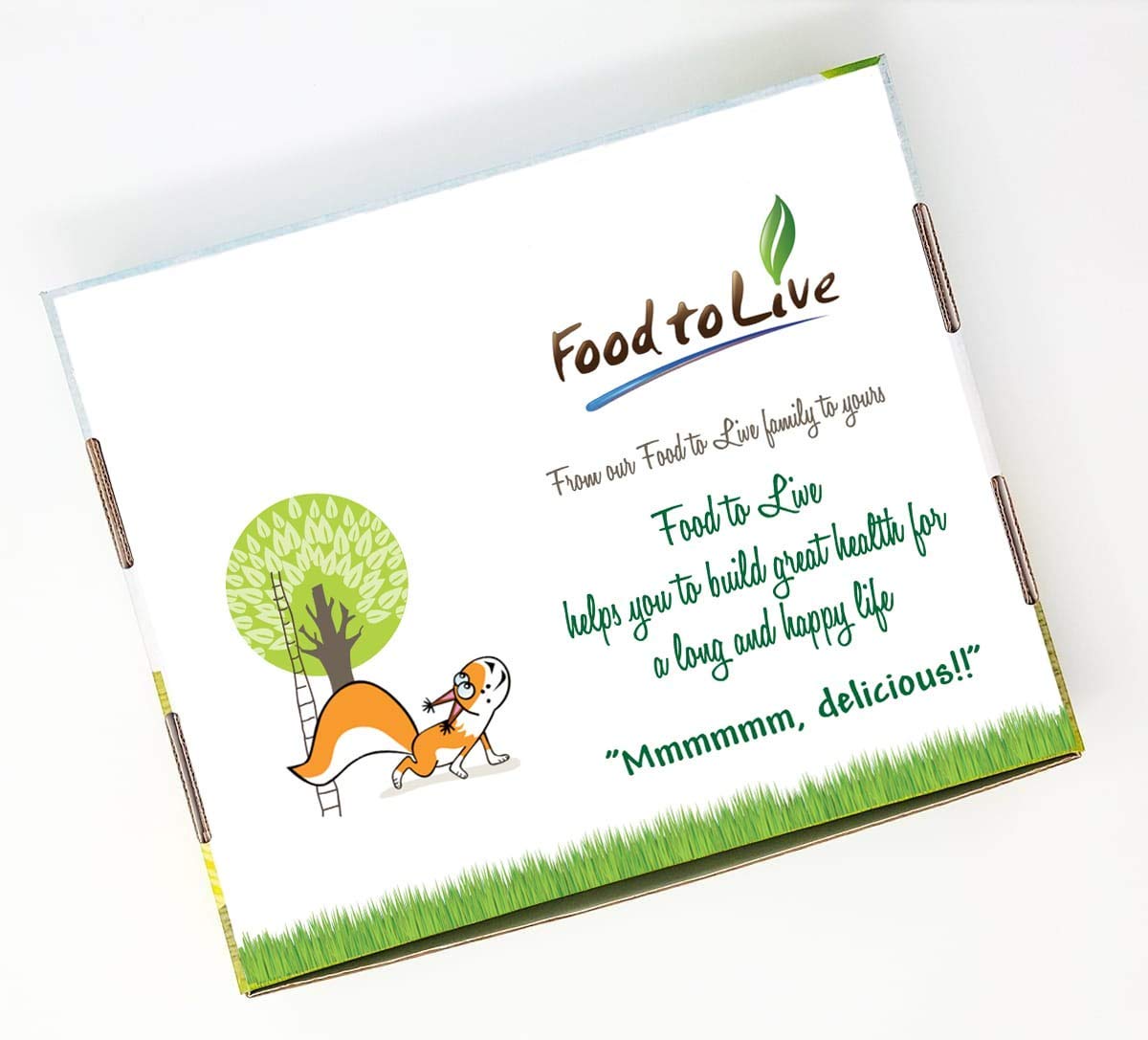 Organic Sprouting Seeds in a Gift Box - by Food To Live