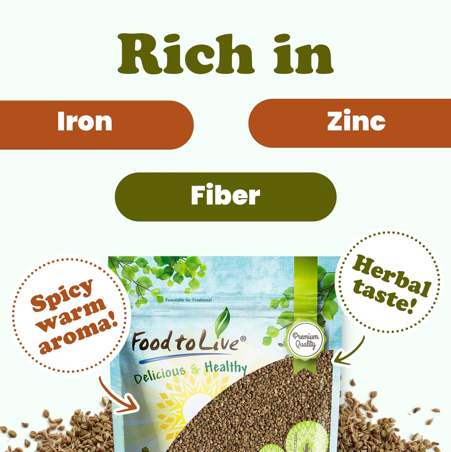 Celery Seeds - by Food To Live