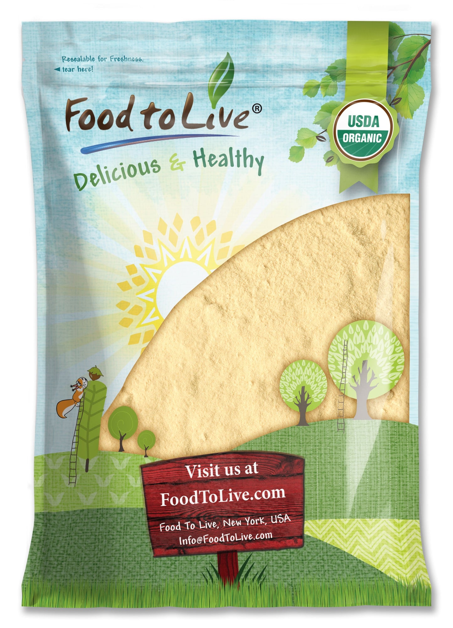 Organic Carrot Powder - by Food To Live