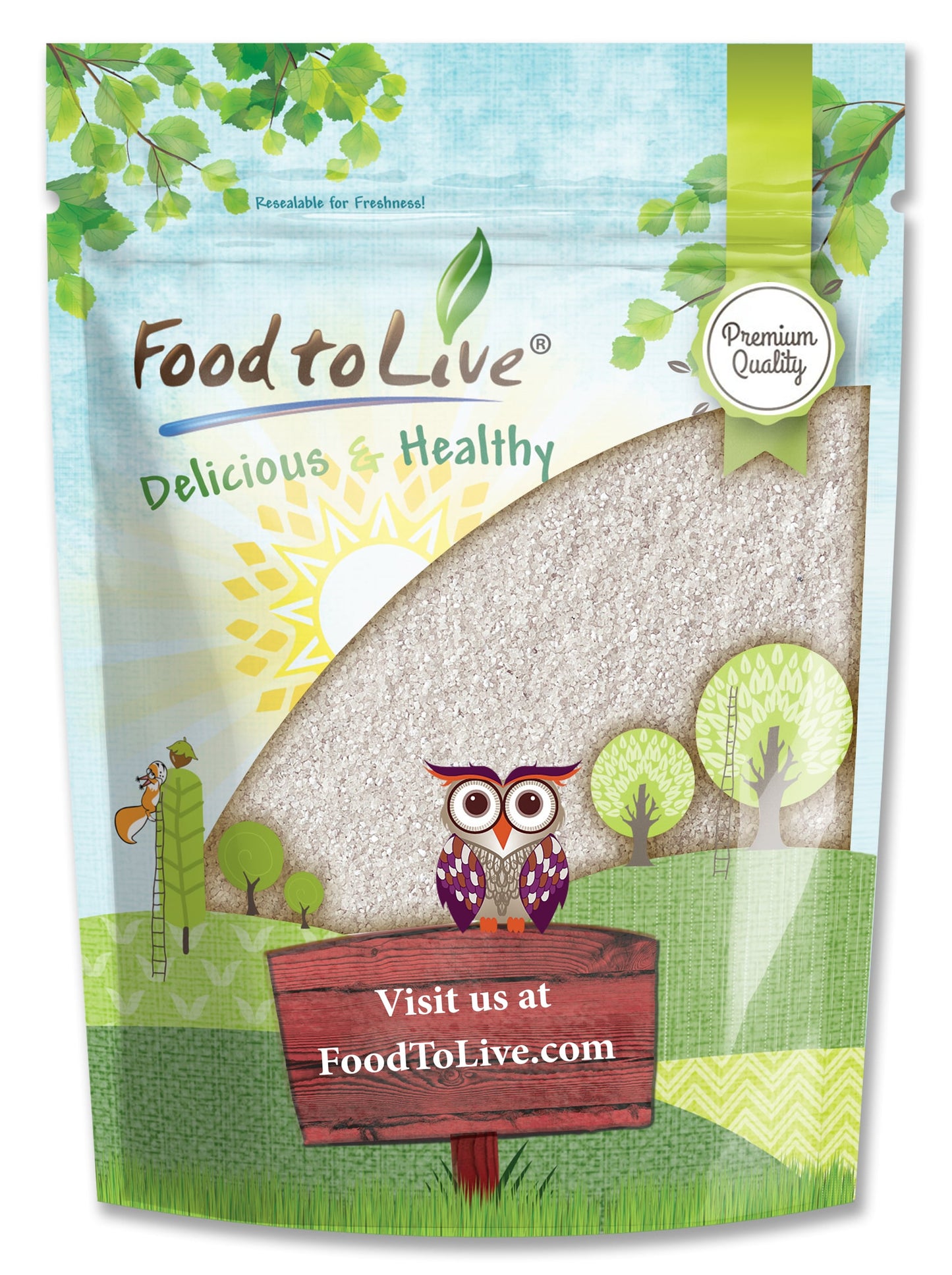 Gluten Free Organic White Polenta - by Food To Live
