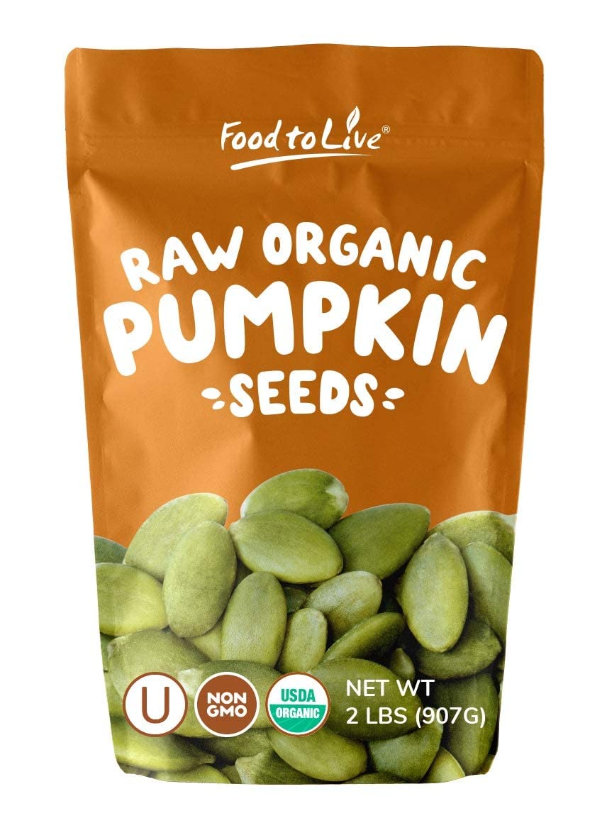 Organic Sprouted Pumpkin Seeds with Himalayan Salt - by Food To Live