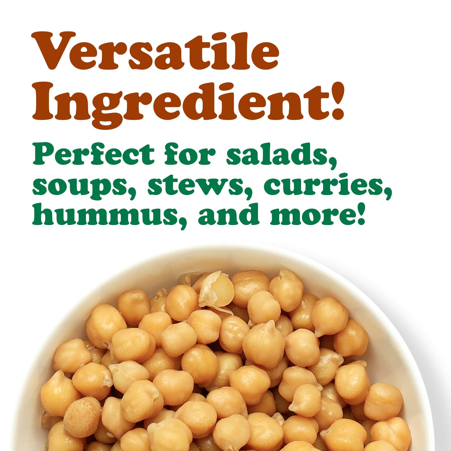 Organic Canned Chickpeas - by Food To Live