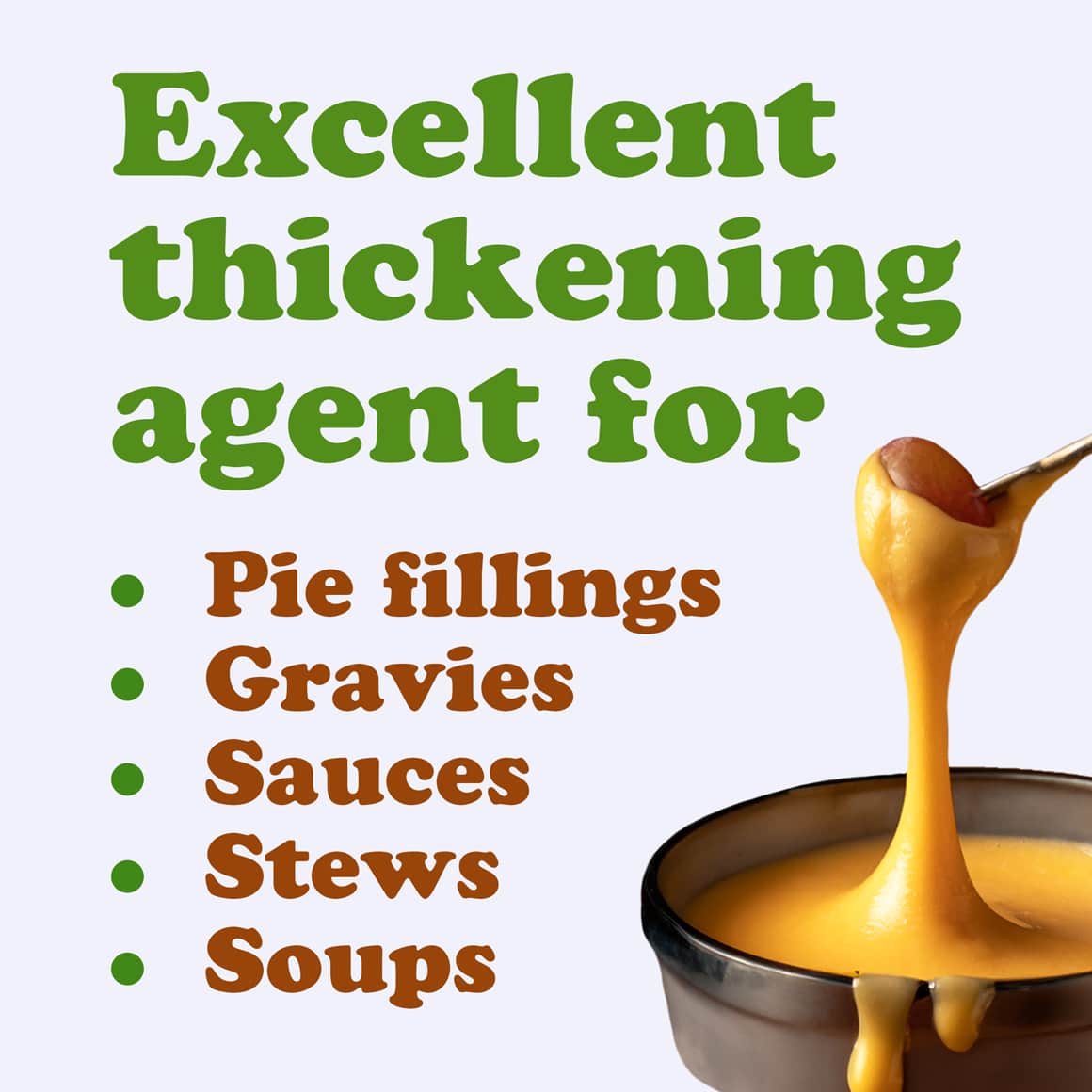 Organic Tapioca Flour – Non-GMO Finely Ground Tapioca Starch. Wheat and Rice Flour Substitute. All Purpose Thickening Agent for Baking, Sauces & Gravies. Vegan, Kosher, Bulk Powder