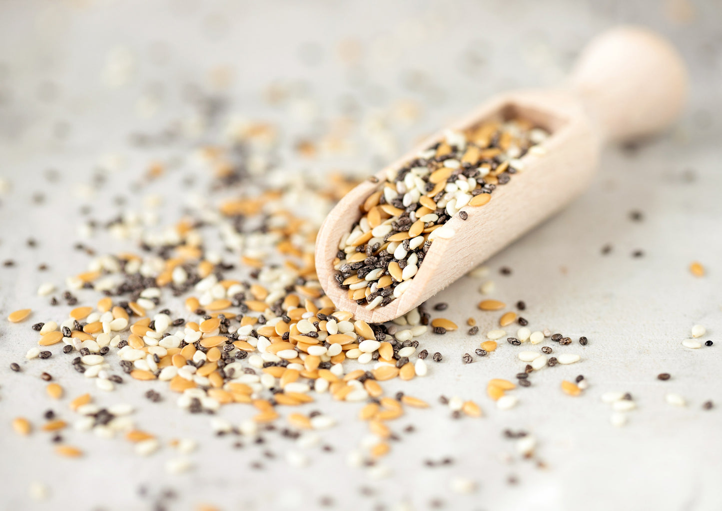 Organic Omega-3 Seeds Mix with Flax, Chia and Sesame - by Food To Live