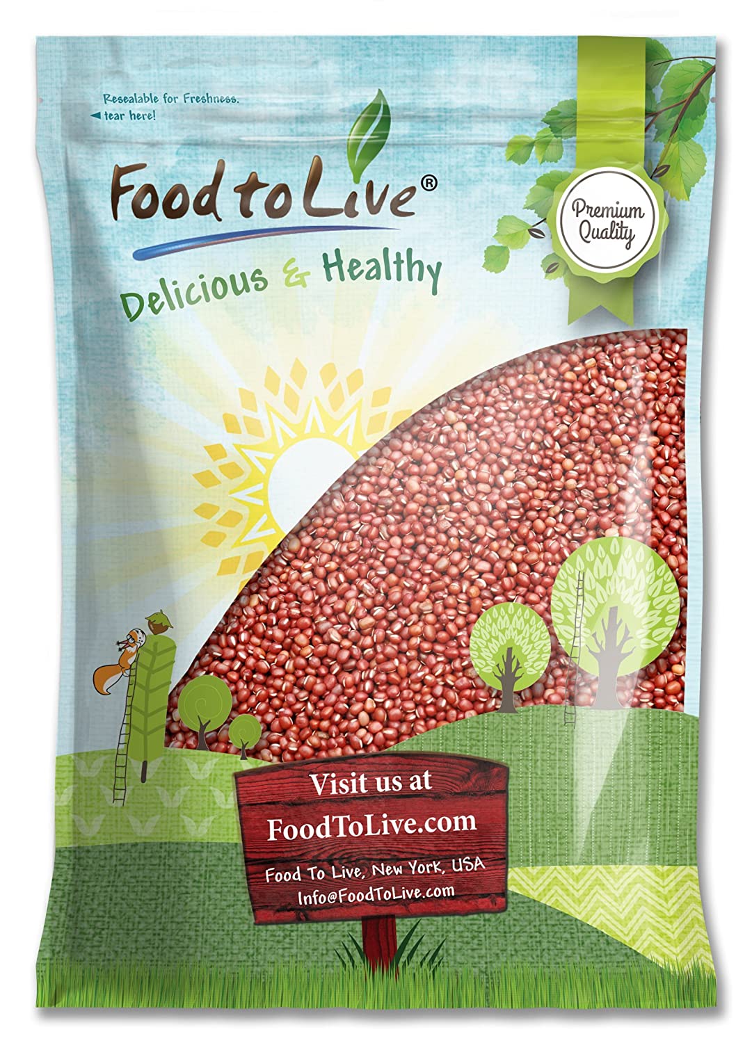 Adzuki Beans - by Food To Live