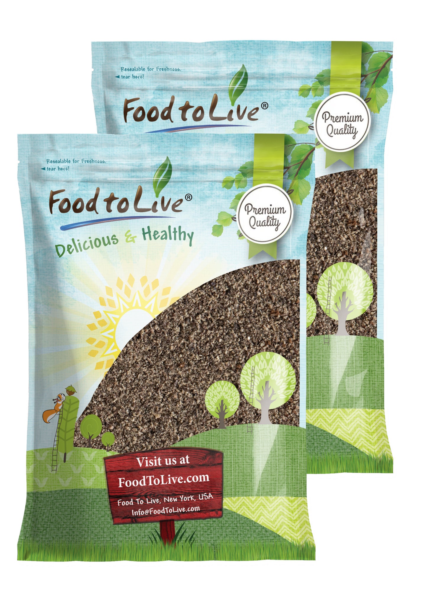 Ground Black Pepper - by Food To Live