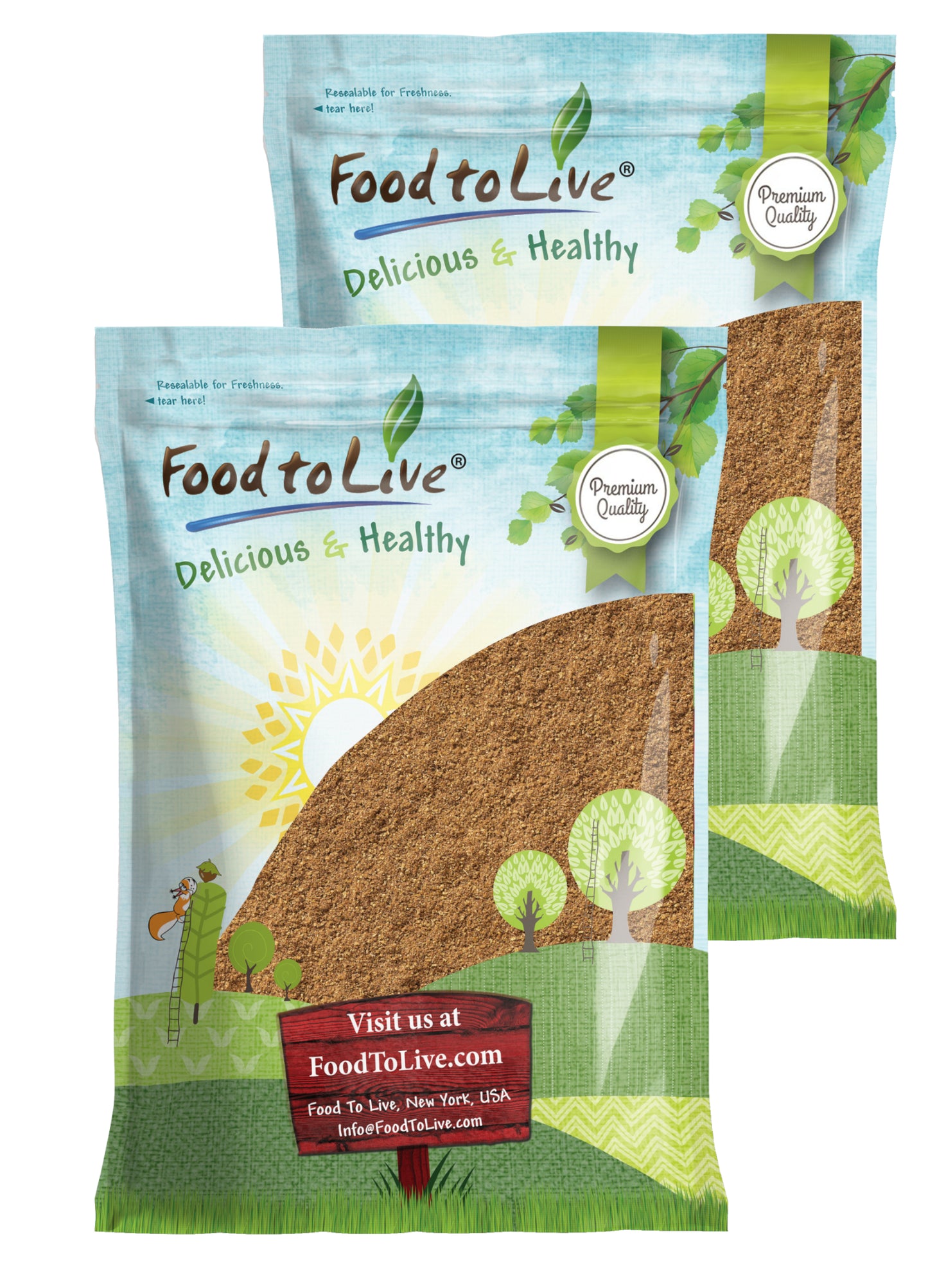Organic Coriander Powder - by Food To Live